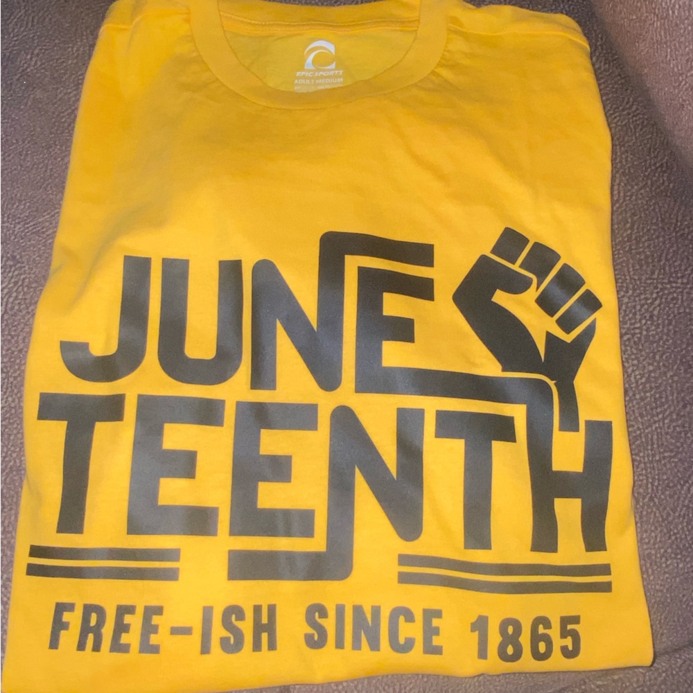 Juneteenth graphic tshirt. Clearance $12